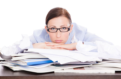 büro stress